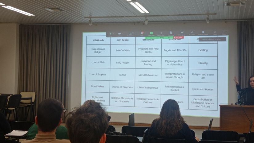 Πραγματοποίηση Σεμιναρίου «Religious Education in Türkiye: Challenges in the Context of Migration» - Παιδαγωγικό Εργαστήριο Θρησκευτικής Εκπαίδευσης -Τμήμα Θεολογίας