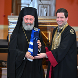 Αναγόρευση του Σεβασμιωτάτου Αρχιεπισκόπου Αυστραλίας κ. Μακαρίου ως Επίτιμου Διδάκτορα της Θεολογικής Σχολής του ΕΚΠΑ